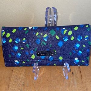 Vera Bradley Clutch 8.5”x4.5” EUC